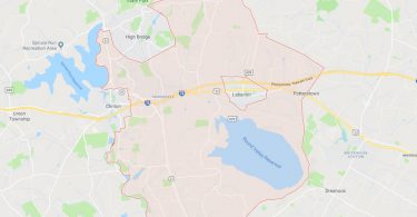Clinton Township NJ Map