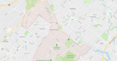 Scotch Plains NJ Map