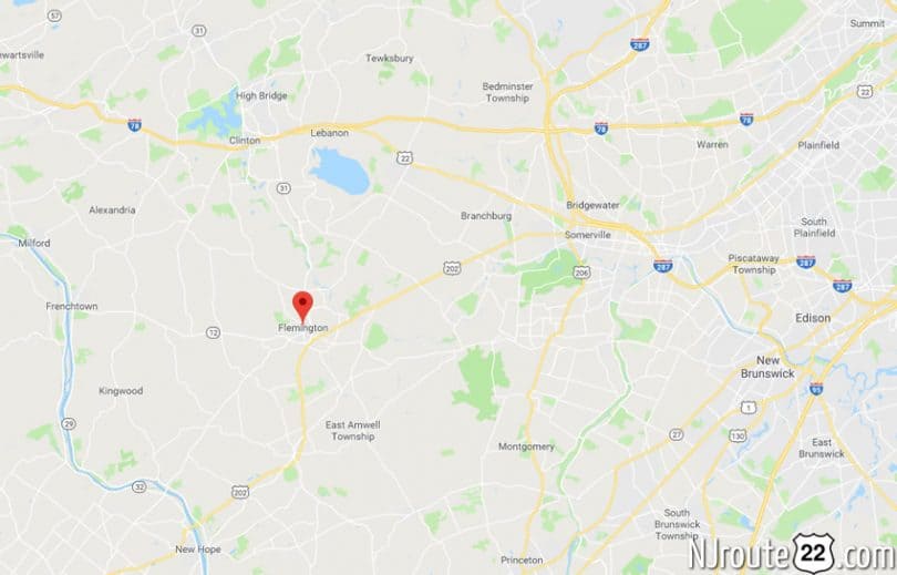 About Flemington, NJ NJ Route 22